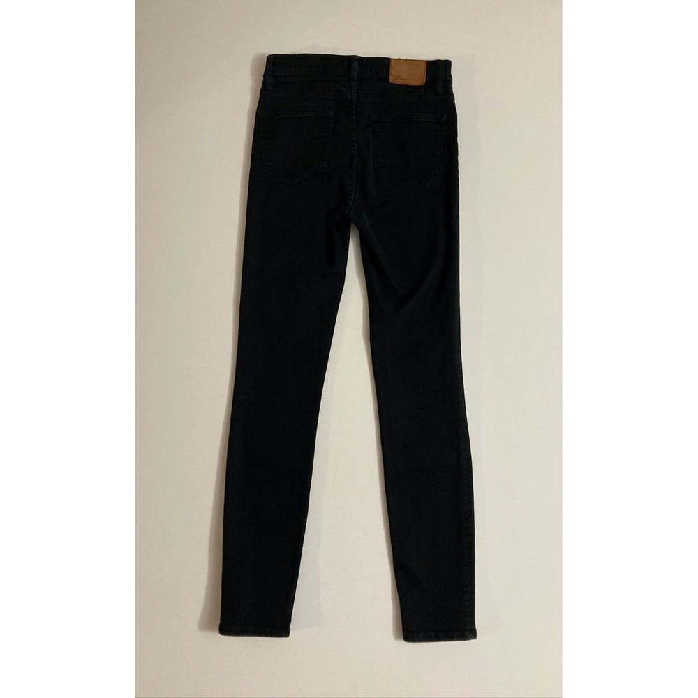 J.Crew Women's High Rise Skinny Jeans Black Size 26